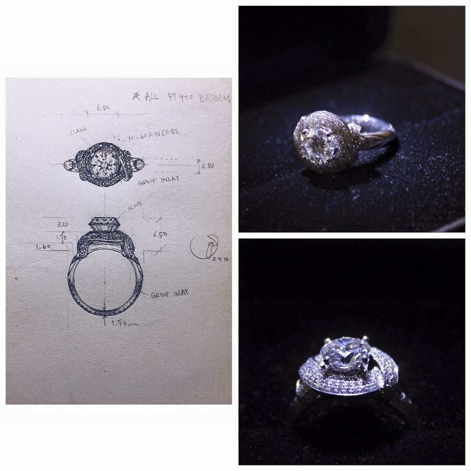 Platinum Diamond Ring